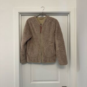 lululemon athletica Tan Fleece Jacket